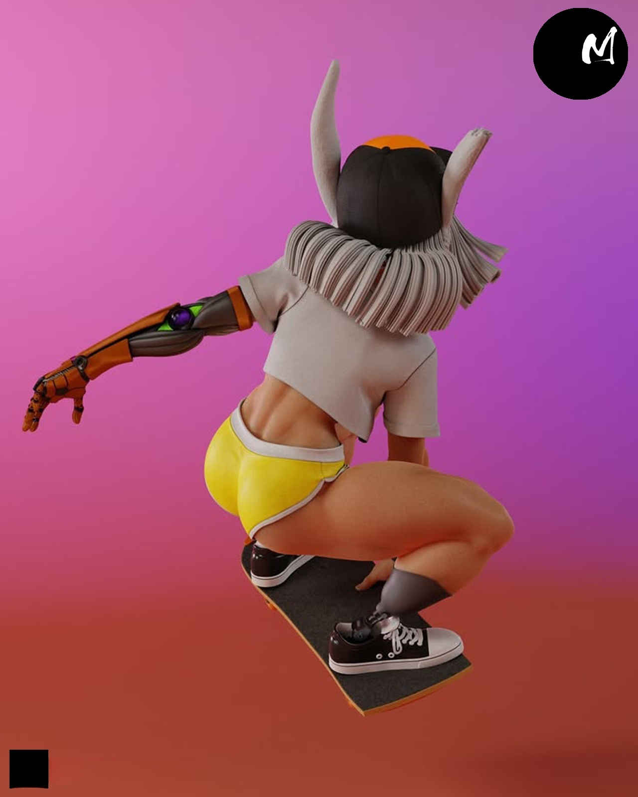 1643 Miruko_My Hero Academia - STL 3D Print Files