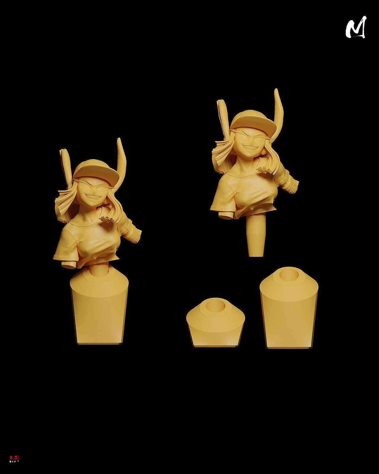 1643 Miruko_My Hero Academia - STL 3D Print Files