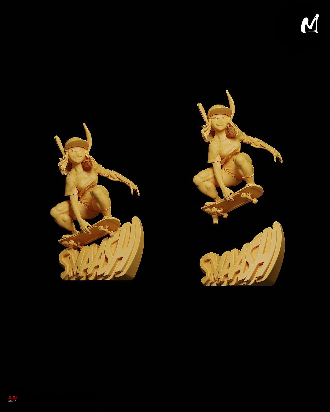 1643 Miruko_My Hero Academia - STL 3D Print Files