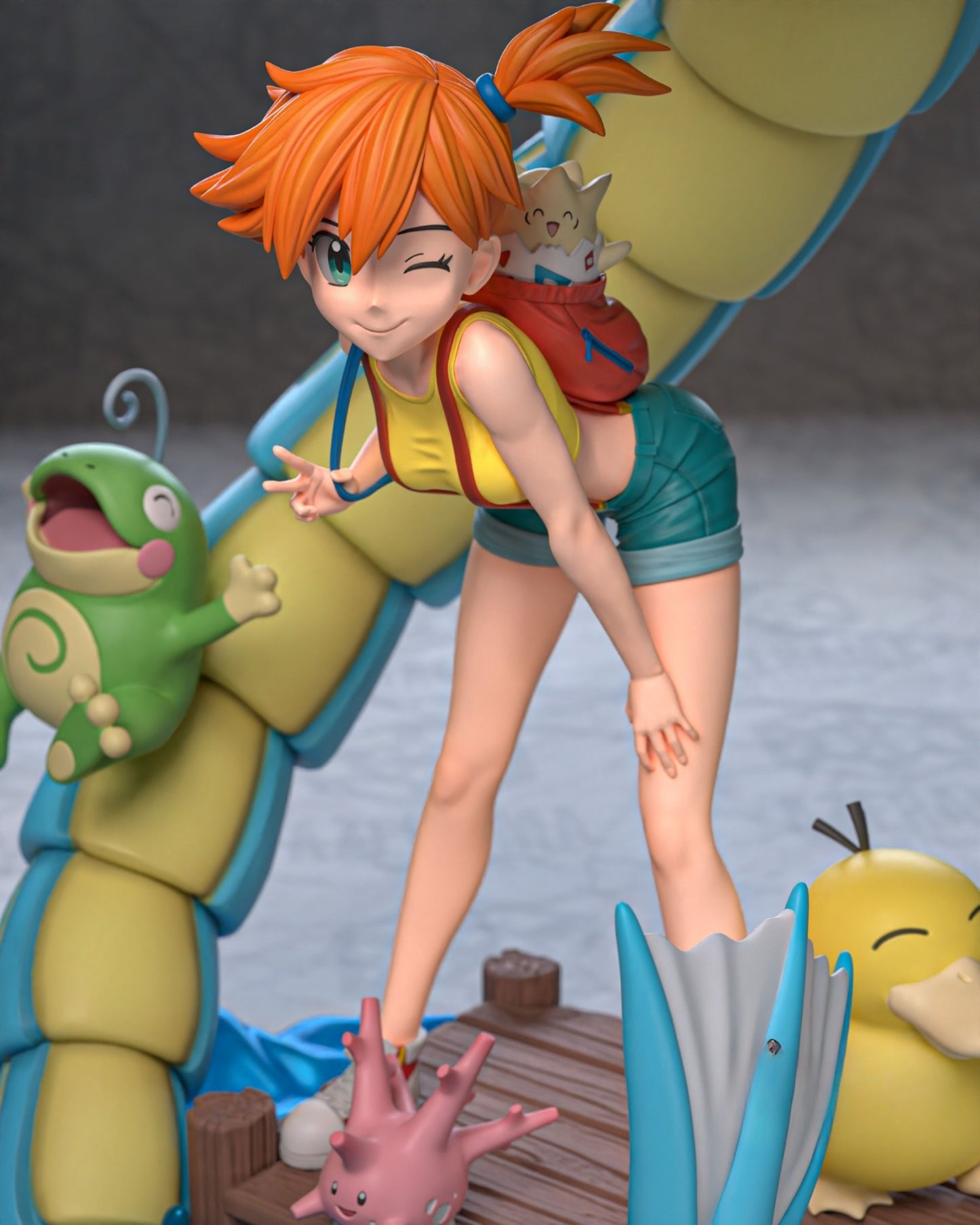 0289 Misty Pokemon_NSFW - STL 3D Print Files