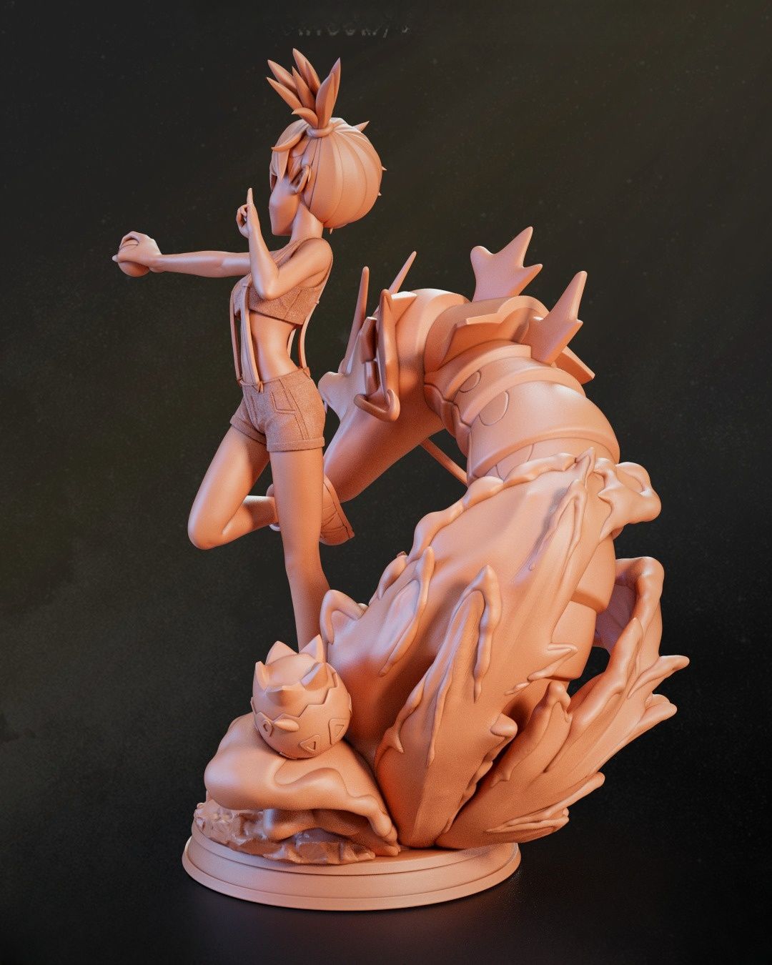 0249 Misty Pokemon - STL 3D Print Files