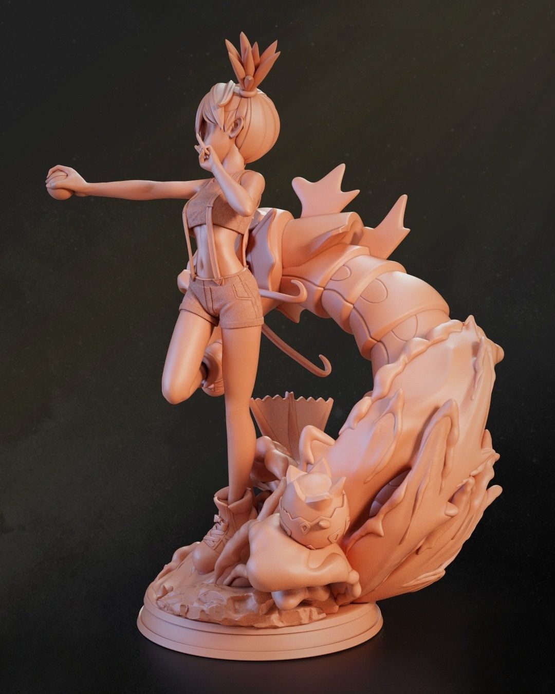 0249 Misty Pokemon - STL 3D Print Files