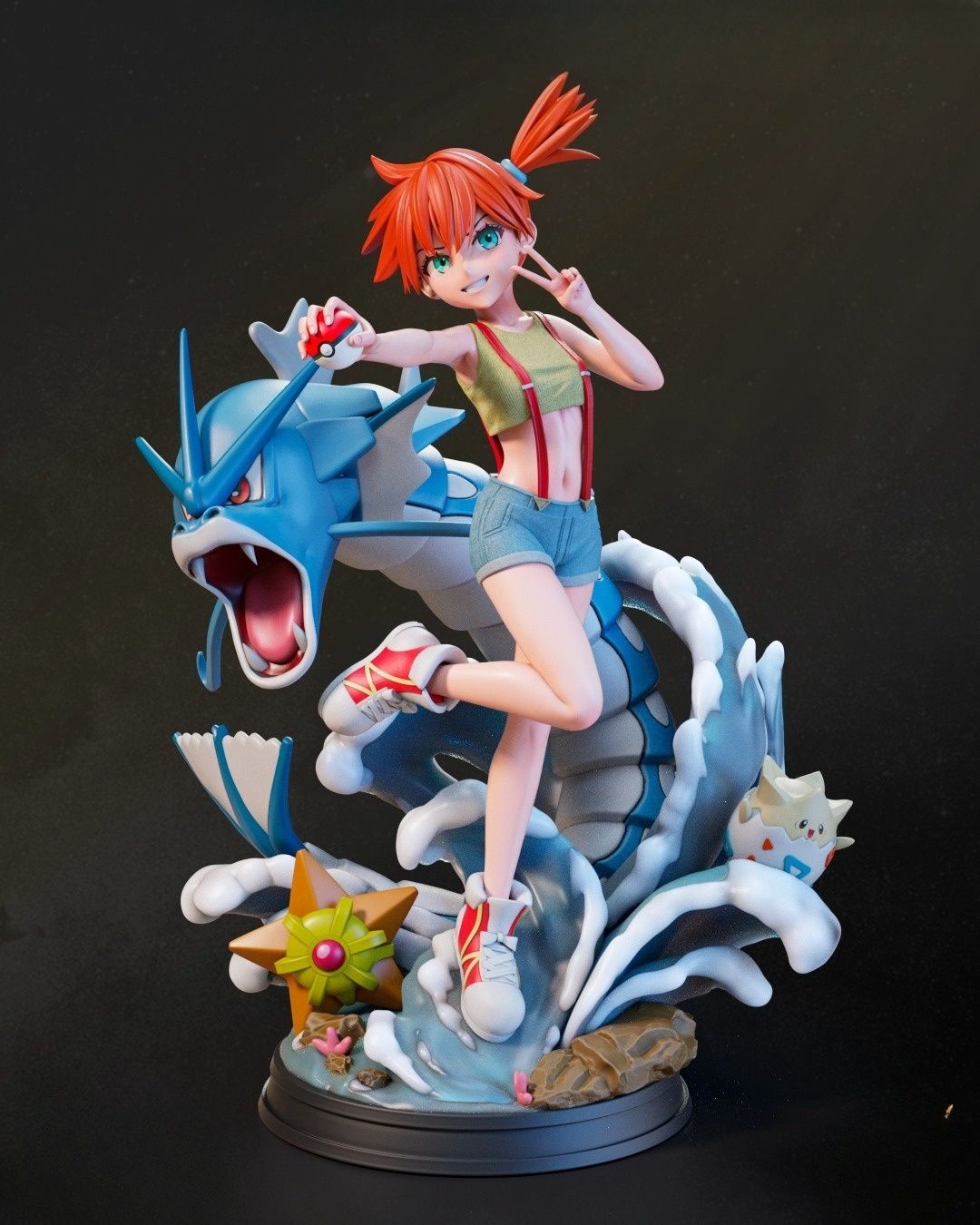 0249 Misty Pokemon - STL 3D Print Files