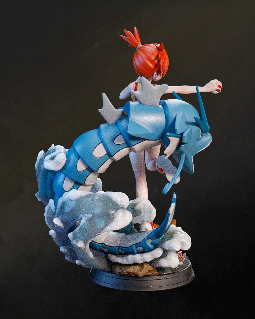 0249 Misty Pokemon - STL 3D Print Files