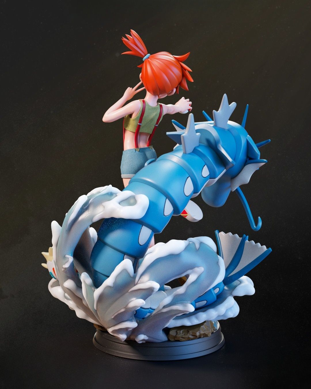 0249 Misty Pokemon - STL 3D Print Files