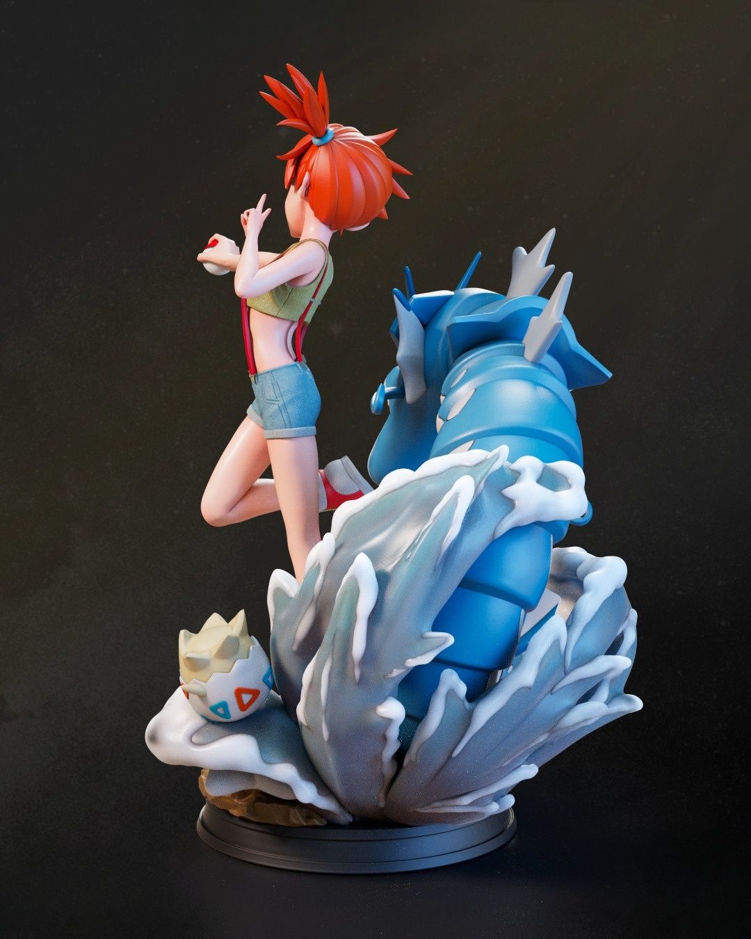 0249 Misty Pokemon - STL 3D Print Files