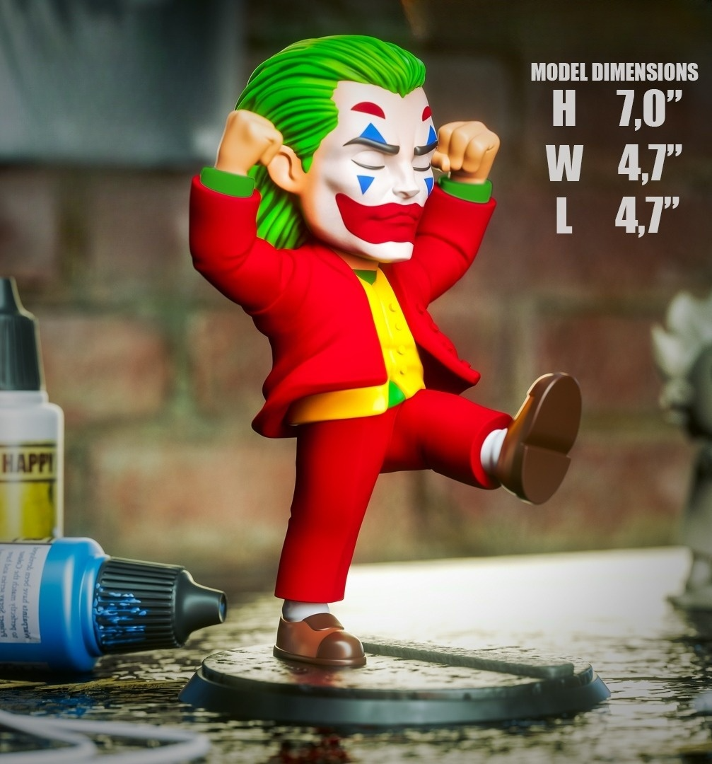 0067 Joker - STL 3D Print Files