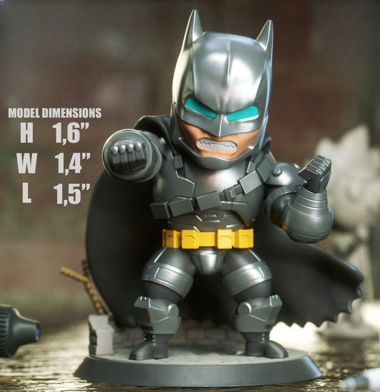 0091 Armoured Batman - STL 3D Print Files