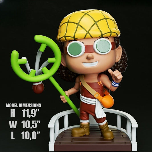 0093 Usopp - STL 3D Print Files