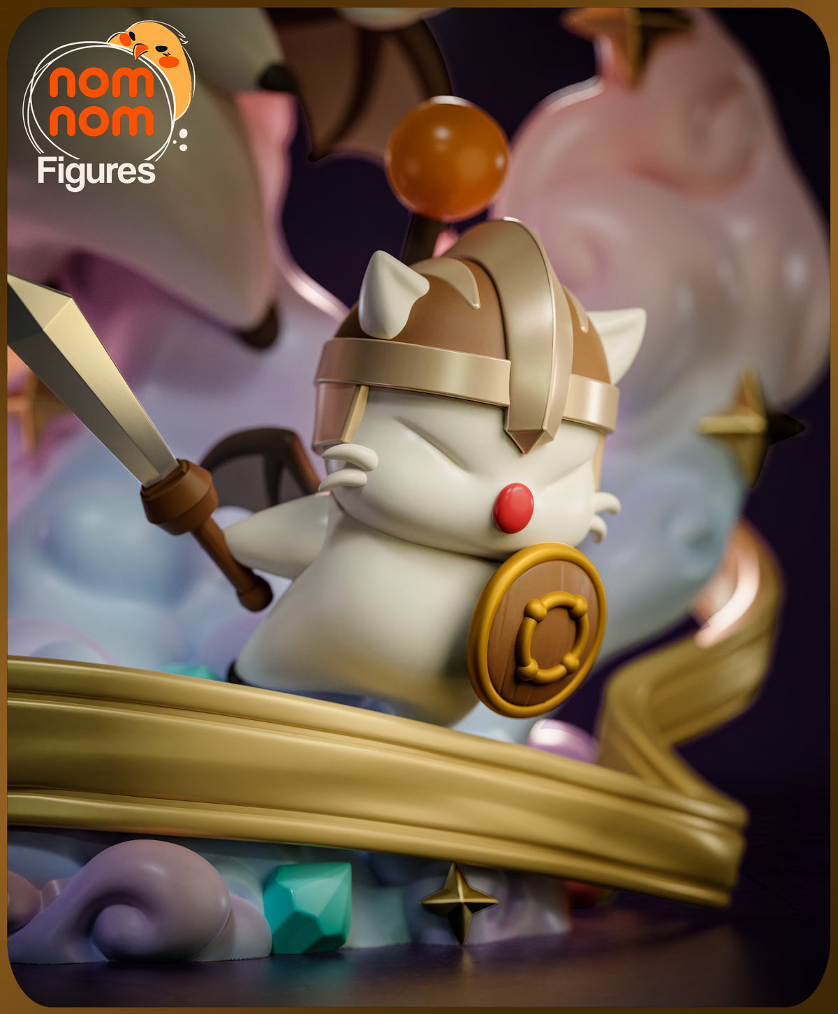 2006 Chibi Good King Moggle Mog XII_Final Fantasy - STL 3D Print Files