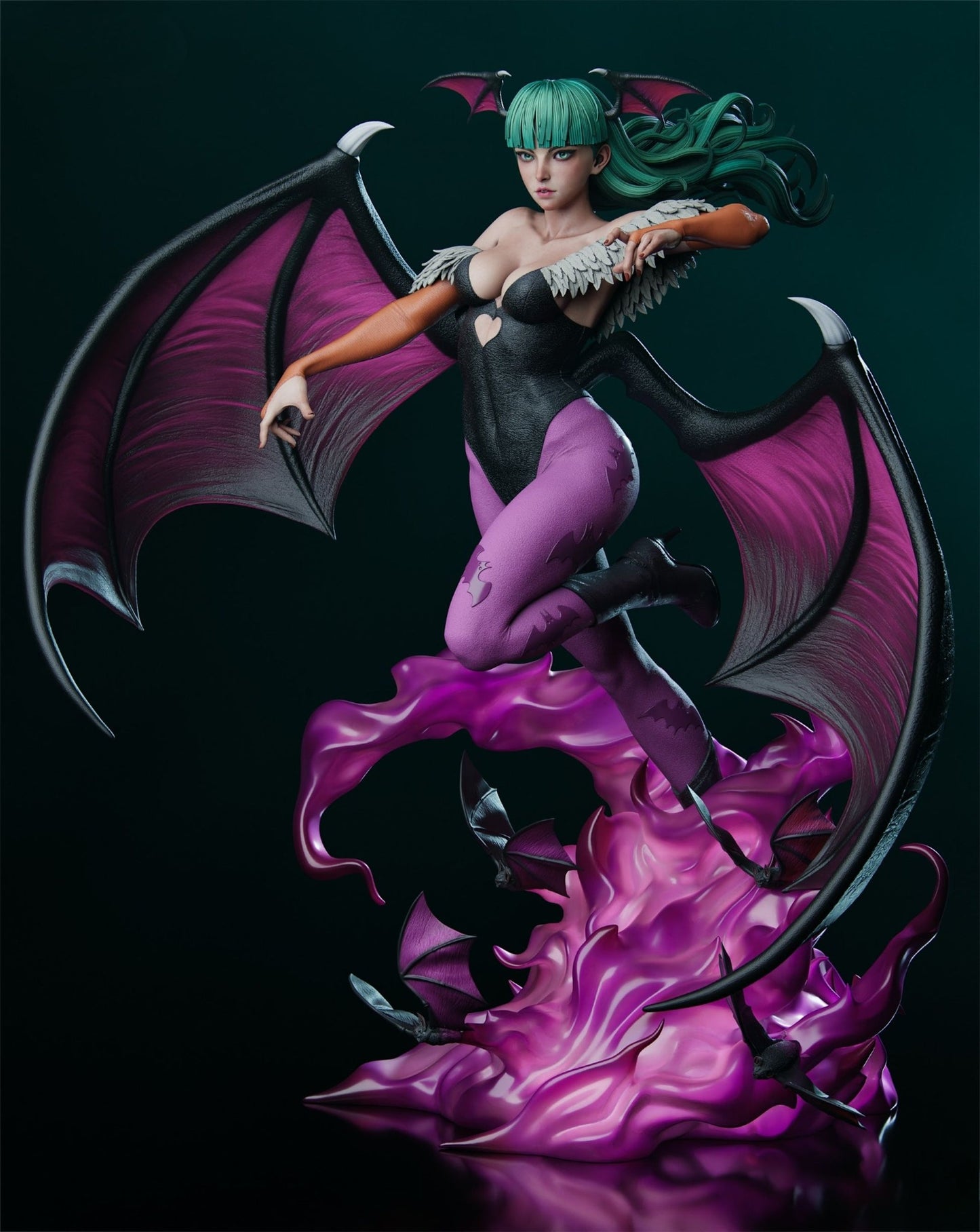 1085 Morrigan - Darkstalkers (4207) - STL 3D Print Files