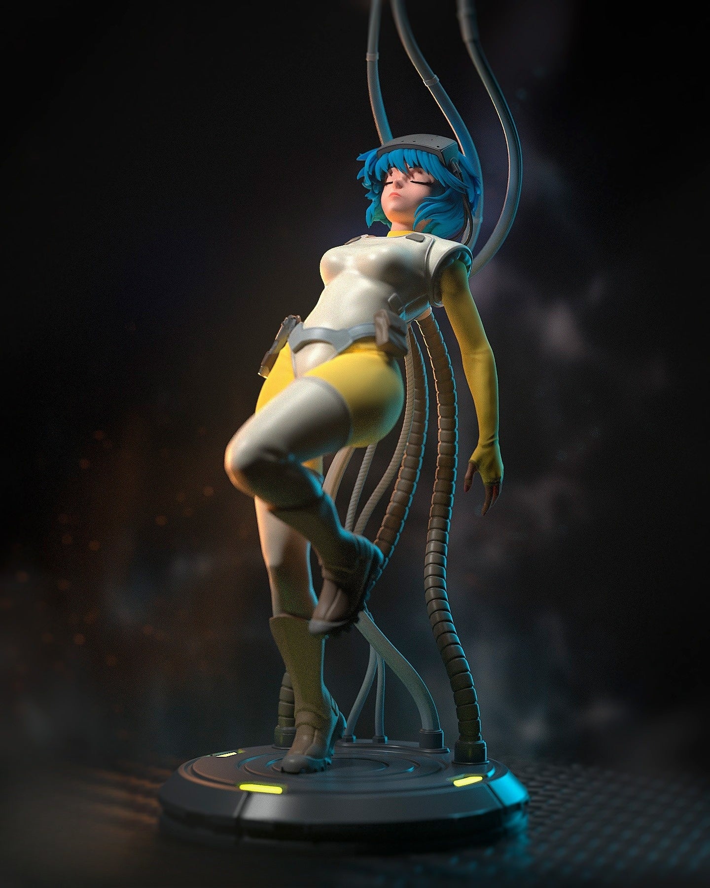 1316 Motoko_Kusanagi - STL 3D Print Files