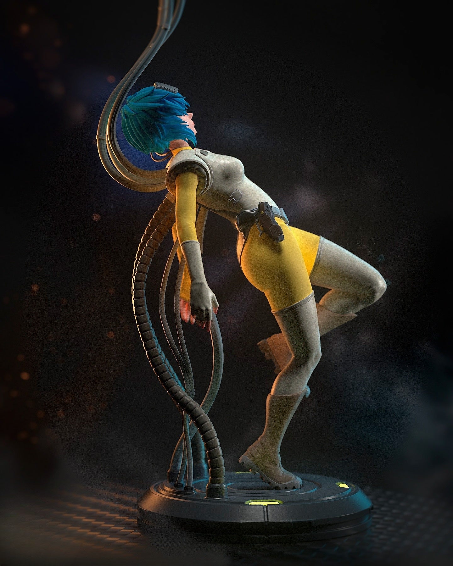 1316 Motoko_Kusanagi - STL 3D Print Files