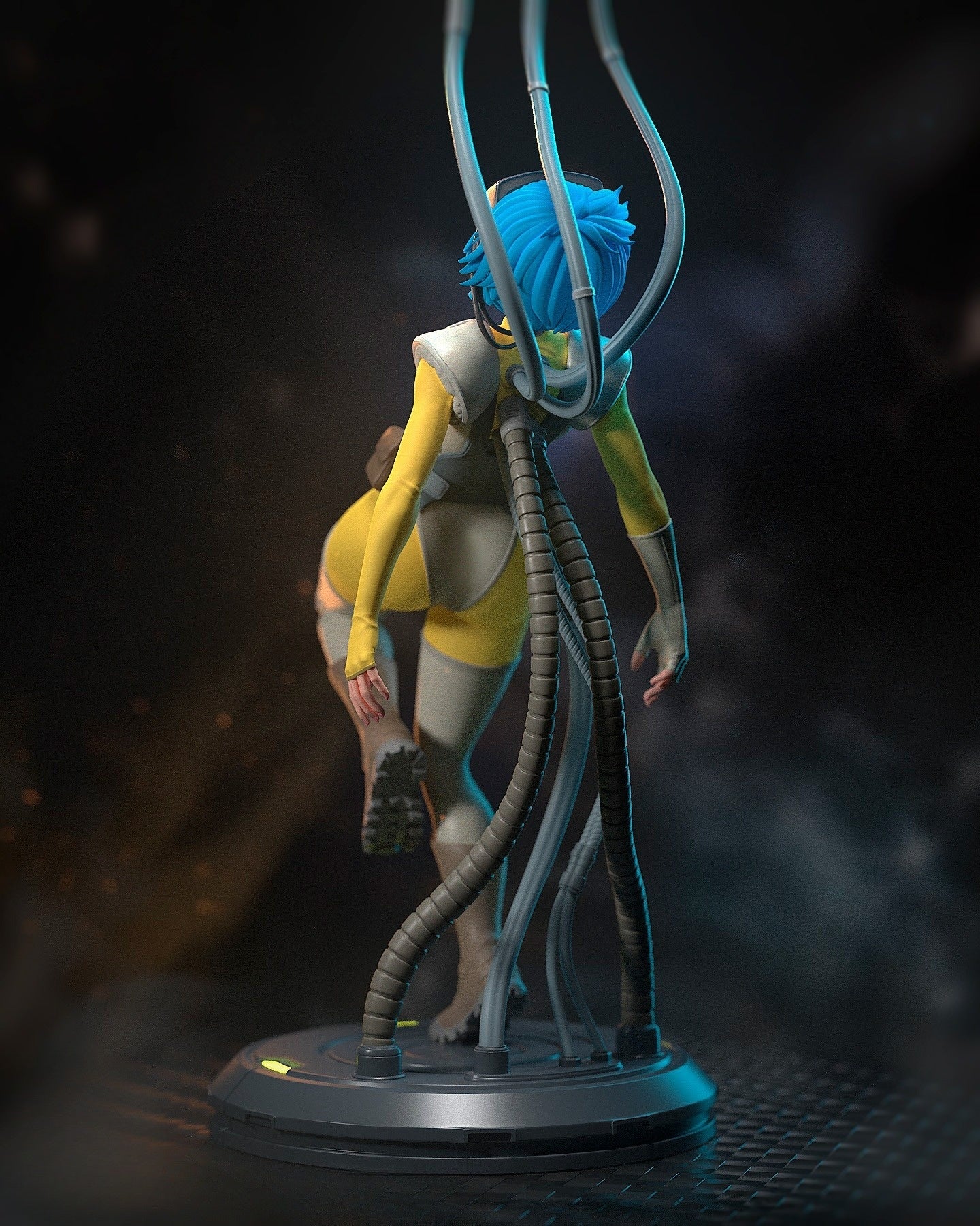 1316 Motoko_Kusanagi - STL 3D Print Files