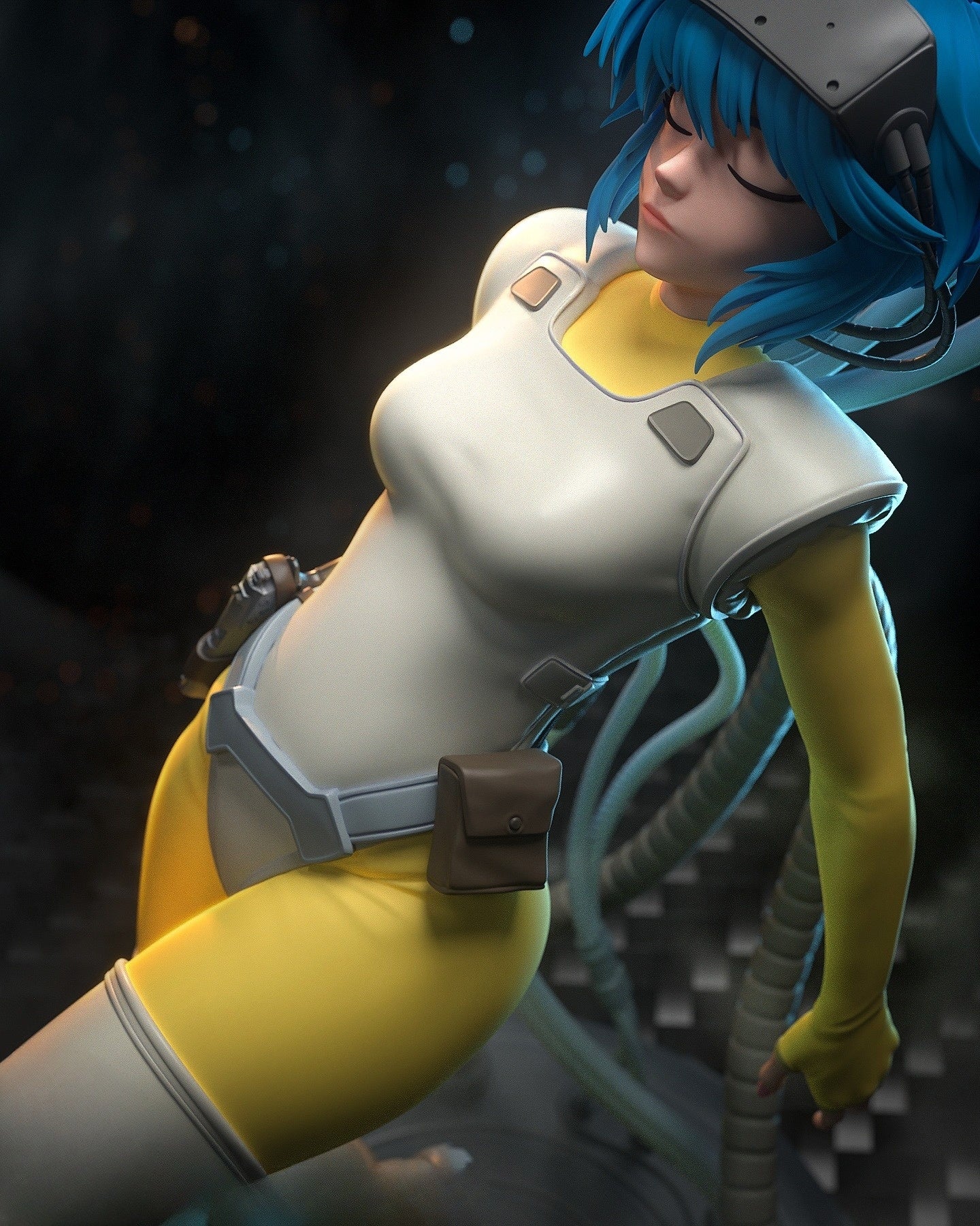 1316 Motoko_Kusanagi - STL 3D Print Files