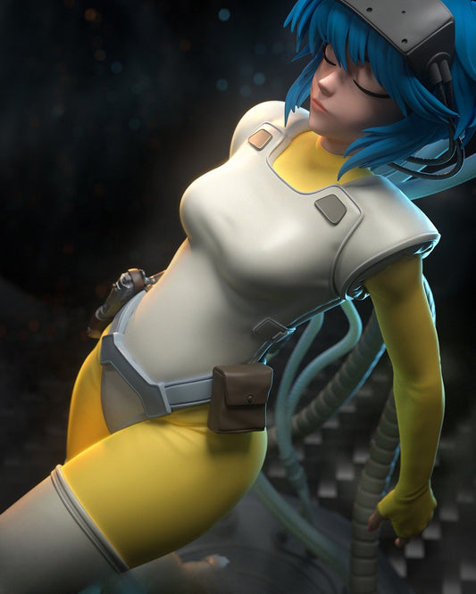 1316 Motoko_Kusanagi - STL 3D Print Files
