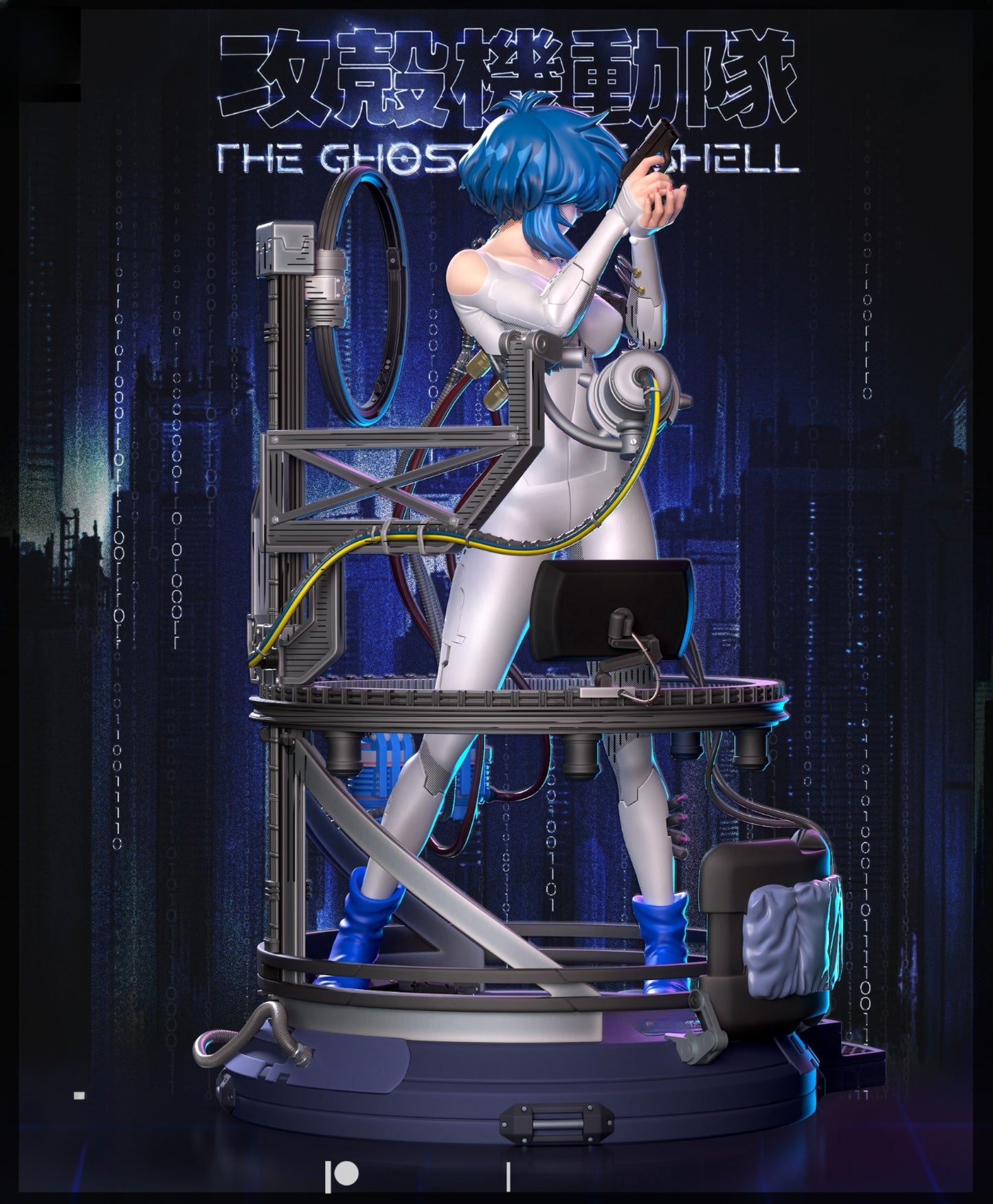1683 Motoko Kusanagi_Ghost in the Shell - STL 3D Print Files