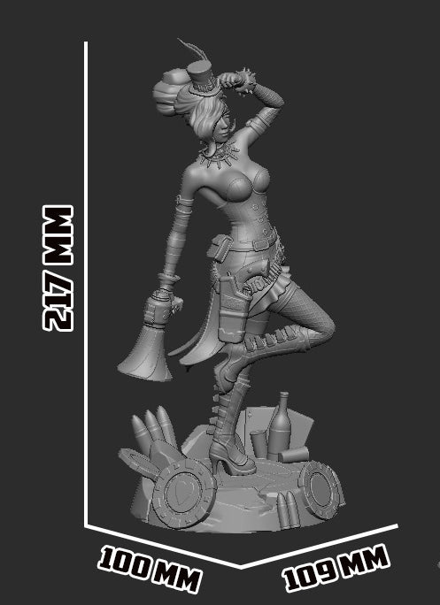 1228 Mad Moxxi_Borderlands 3 - STL 3D Print File