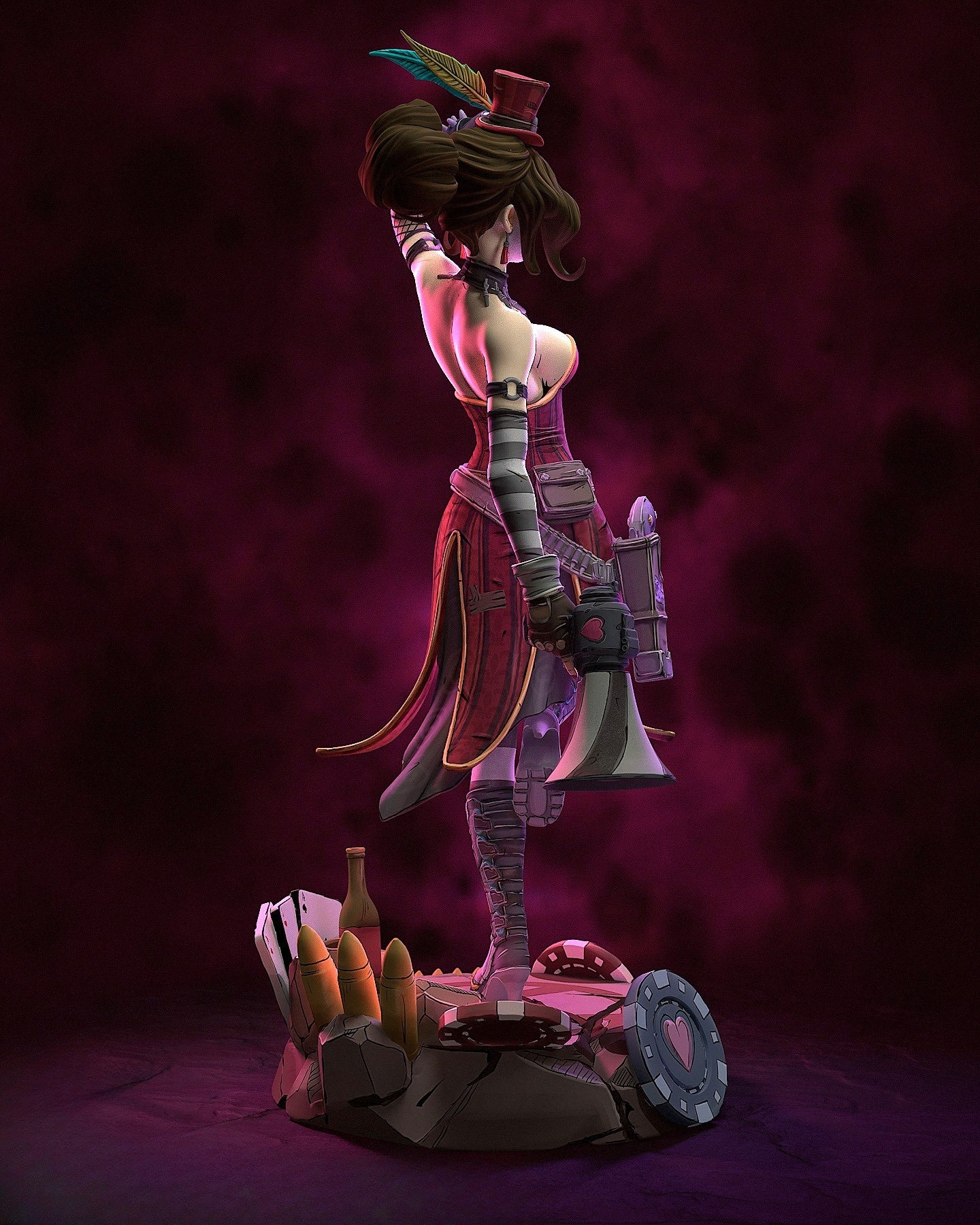 1228 Mad Moxxi_Borderlands 3 - STL 3D Print File
