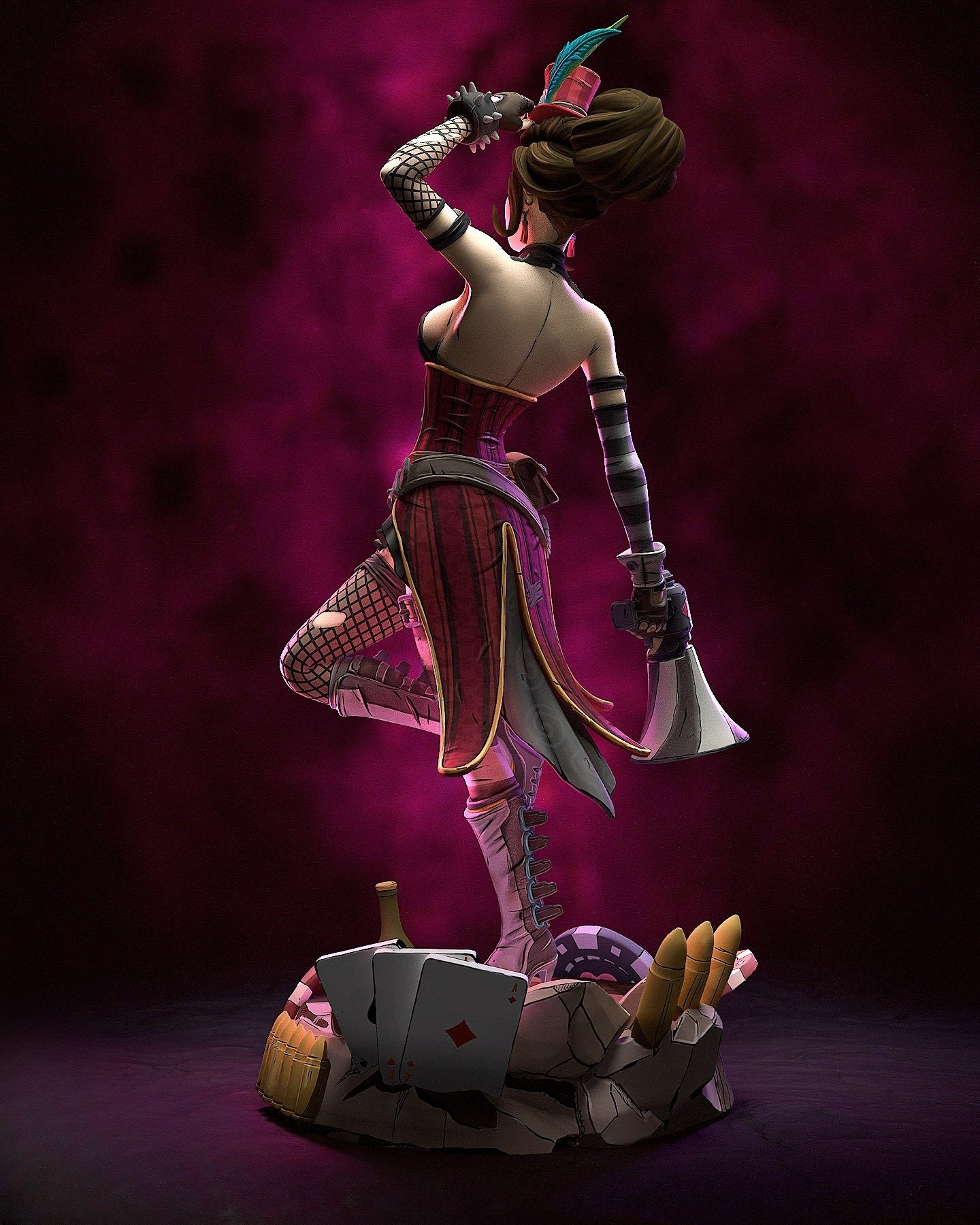 1228 Mad Moxxi_Borderlands 3 - STL 3D Print File