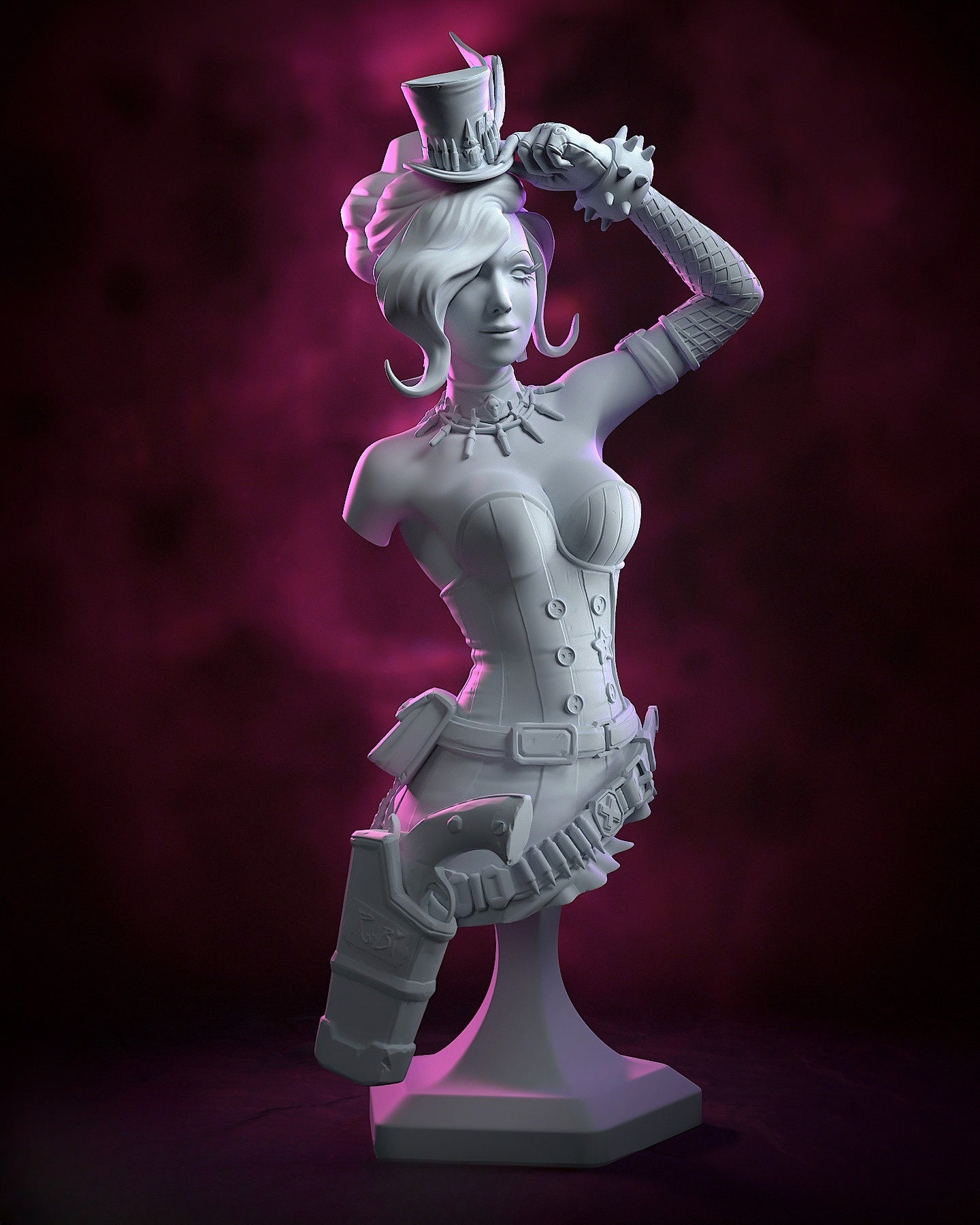 1228 Mad Moxxi_Borderlands 3 - STL 3D Print File
