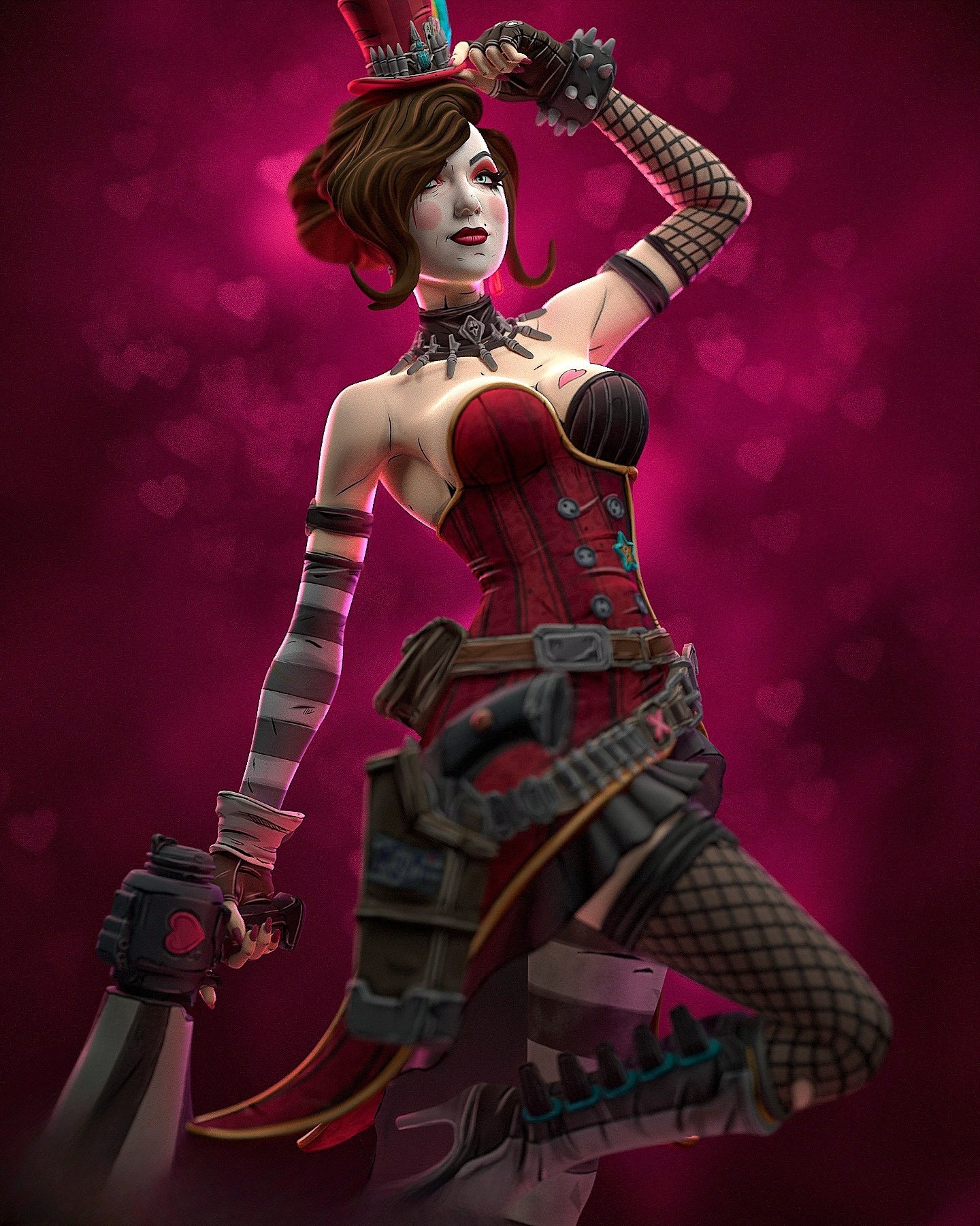 1228 Mad Moxxi_Borderlands 3 - STL 3D Print File