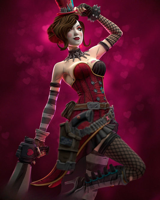 1228 Mad Moxxi_Borderlands 3 - STL 3D Print File