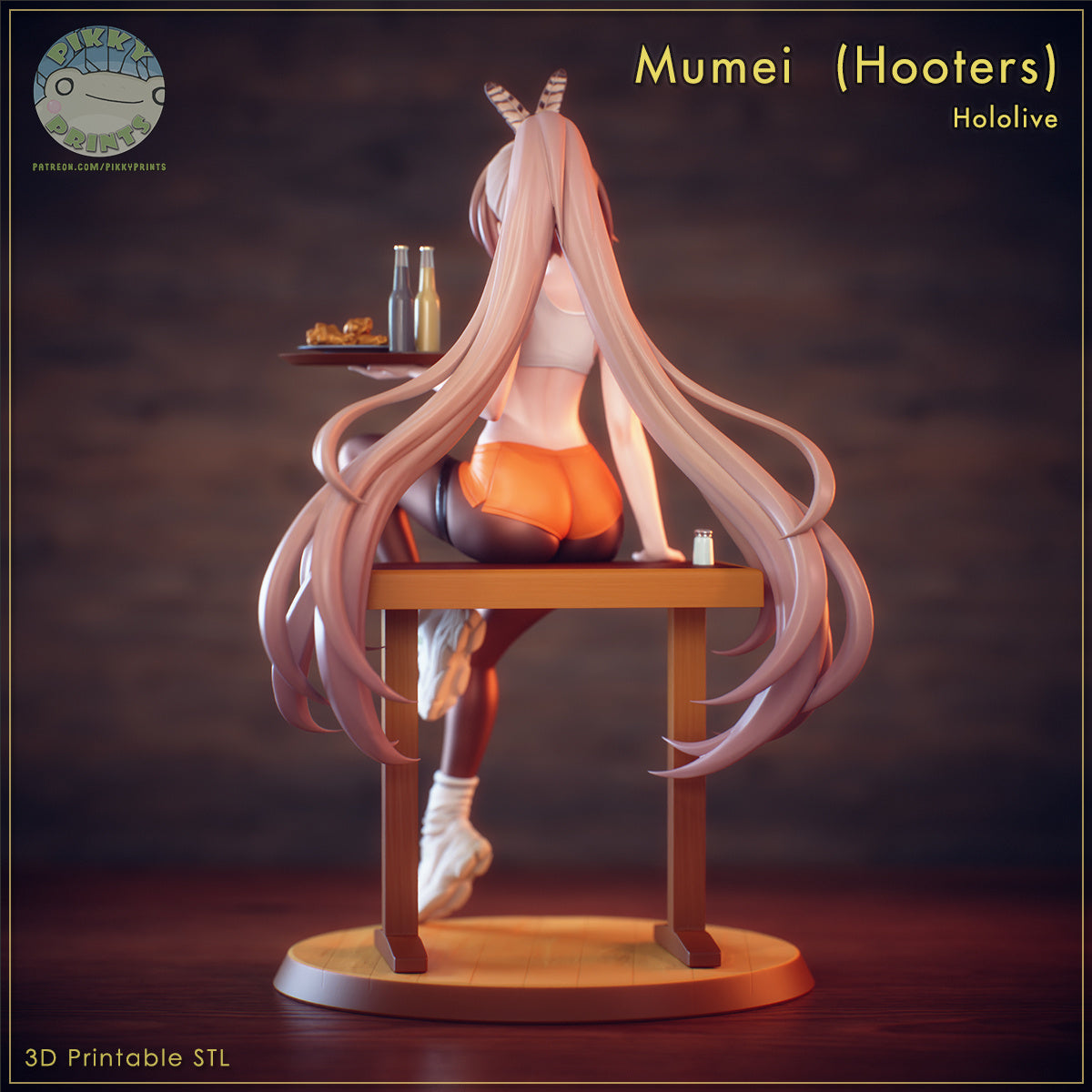 2188 Nanashi Mumei - STL 3D Print Files