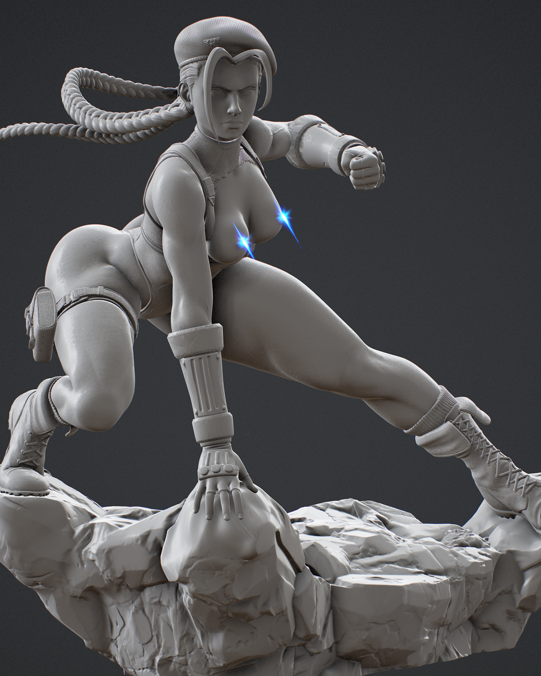 0952 Cammy NSFW - Street Fighter (2231) - STL 3D Print Files