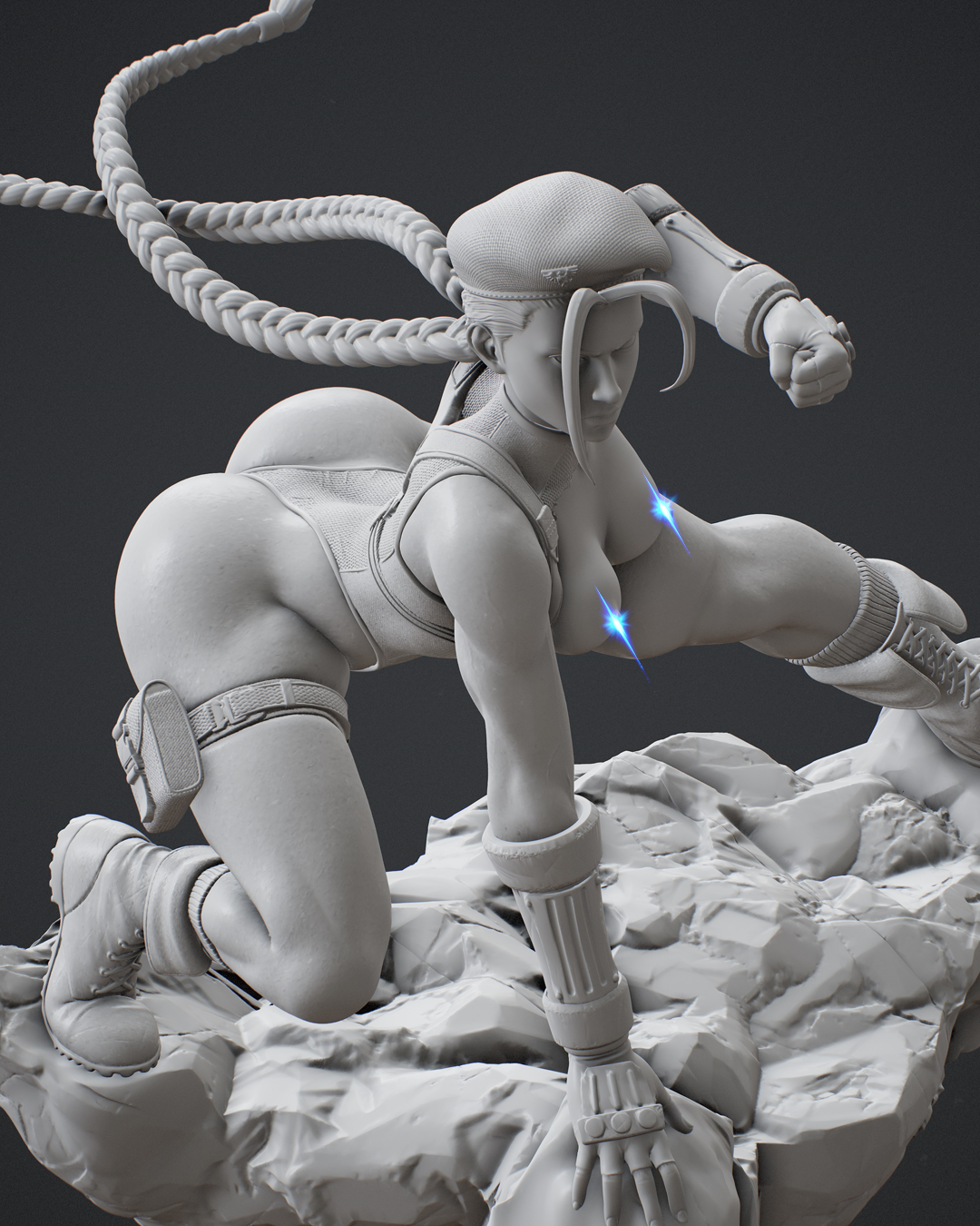 0952 Cammy NSFW - Street Fighter (2231) - STL 3D Print Files