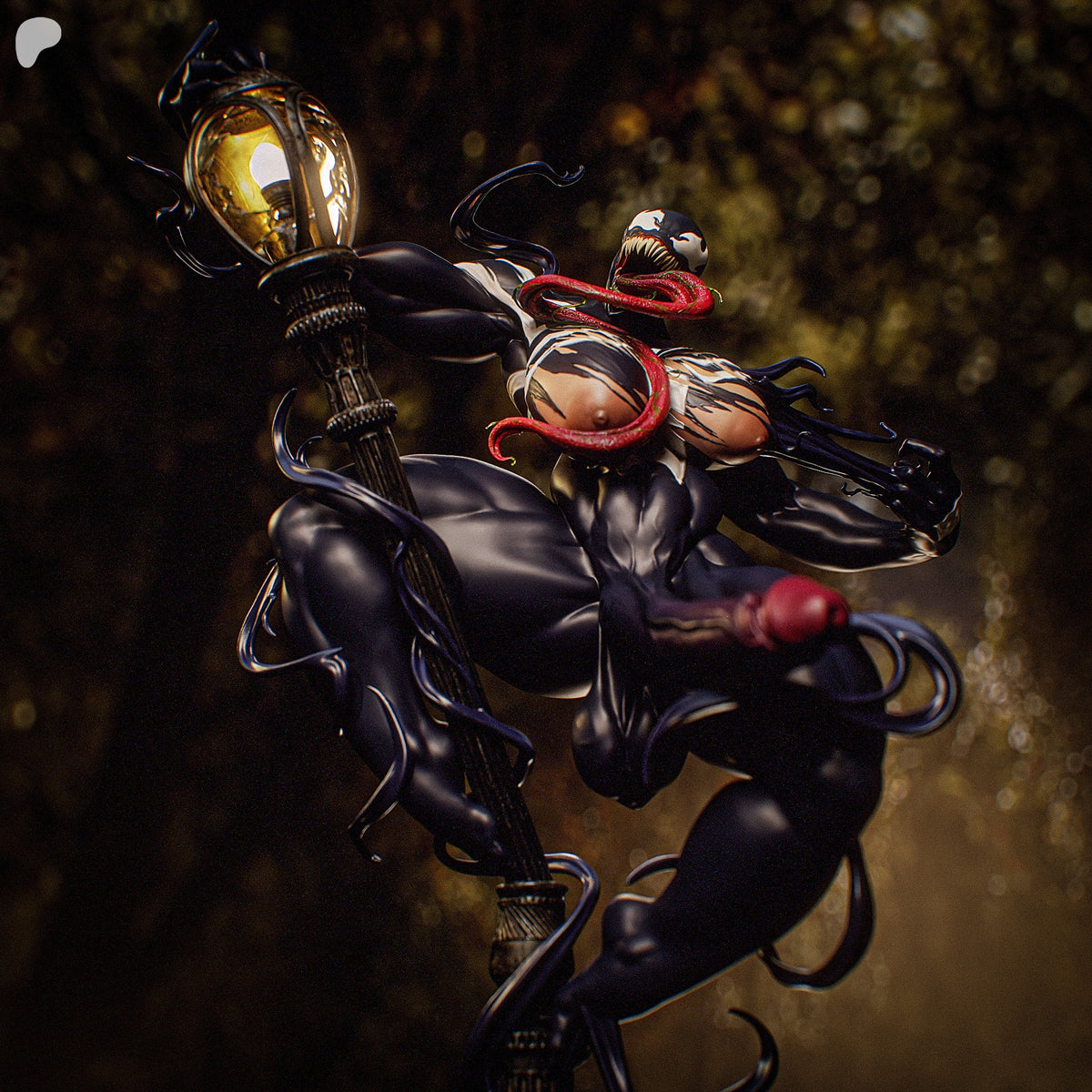 1742 SheVenom_Marvel NSFW - STL 3D Print Files
