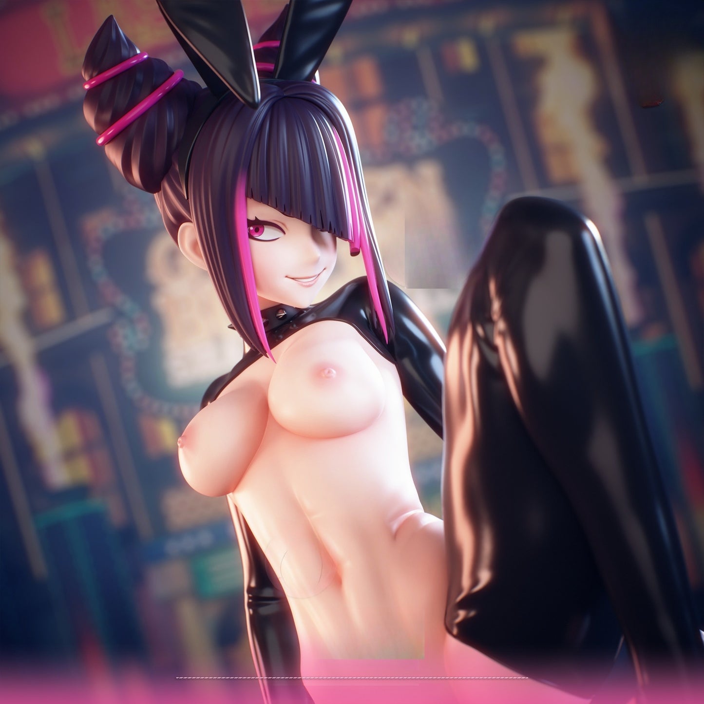 1672 Juri Han_Street Fighter NSFW - STL 3D Print Files