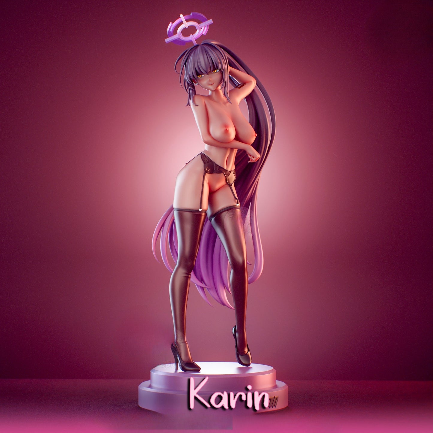 1439 Karin_Blue Archive NSFW - STL 3D Print Files