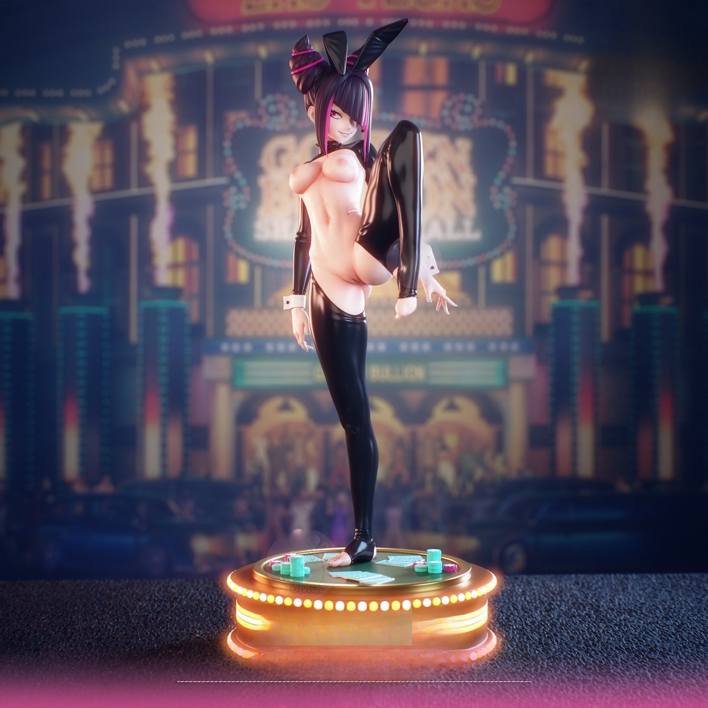 1672 Juri Han_Street Fighter NSFW - STL 3D Print Files