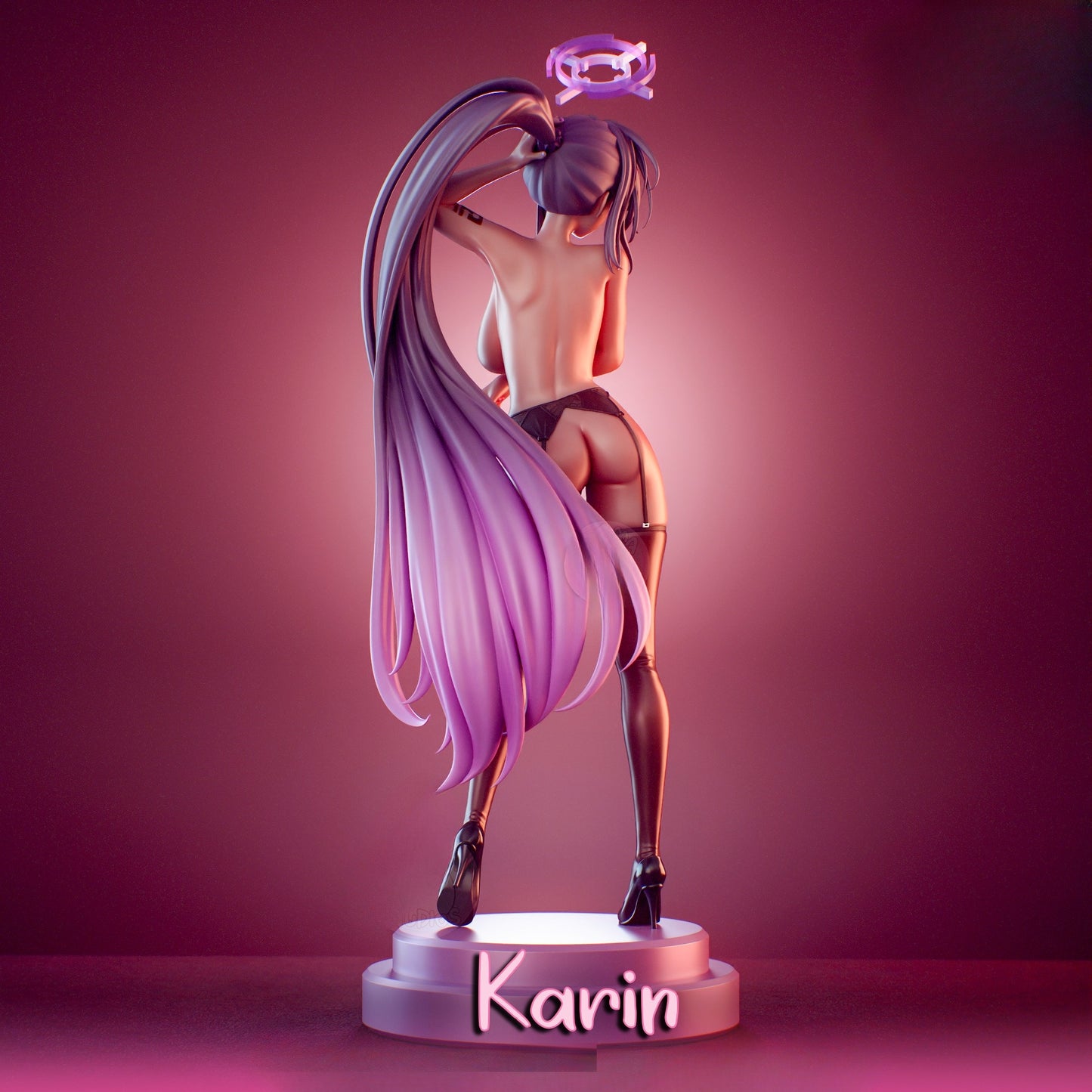 1439 Karin_Blue Archive NSFW - STL 3D Print Files