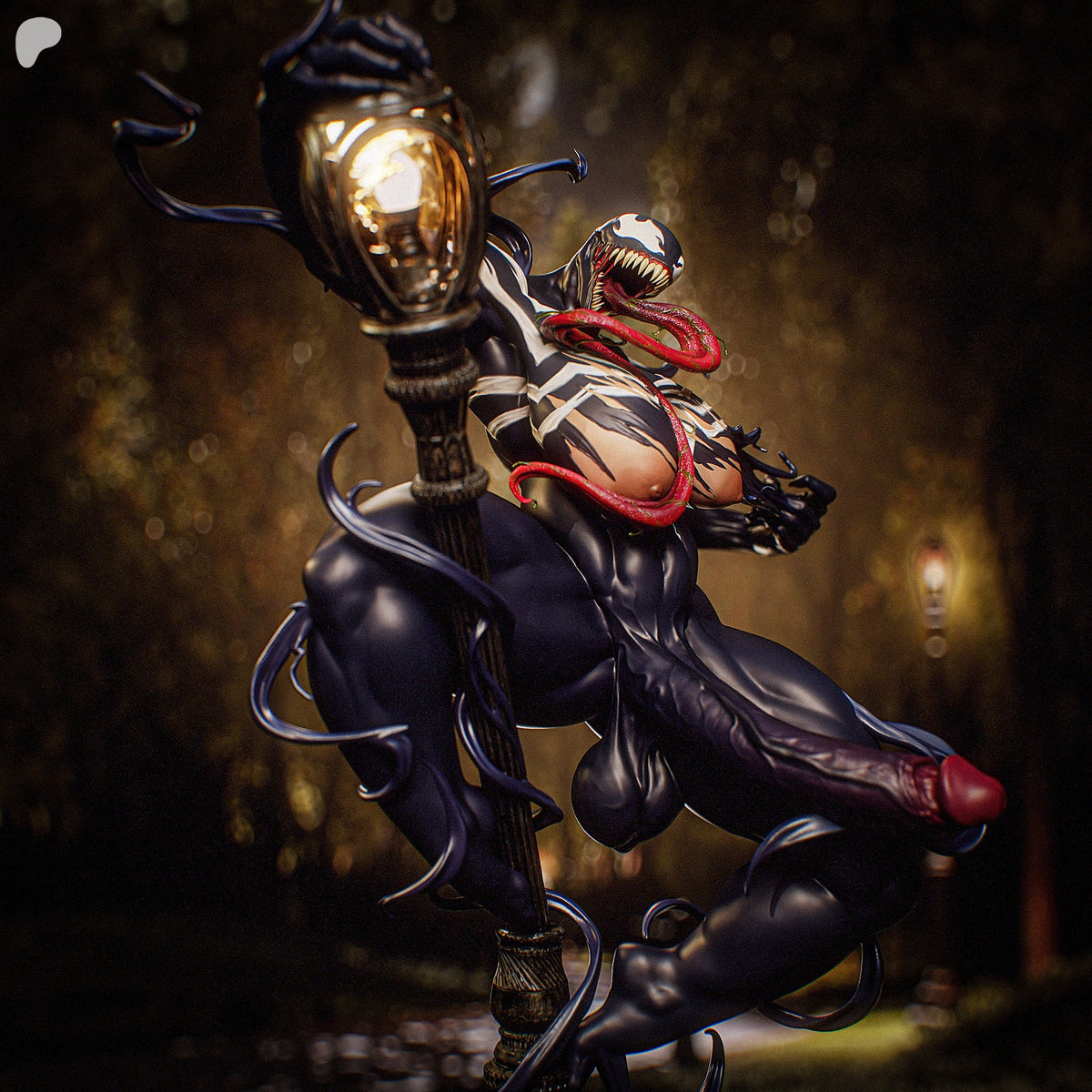 1742 SheVenom_Marvel NSFW - STL 3D Print Files