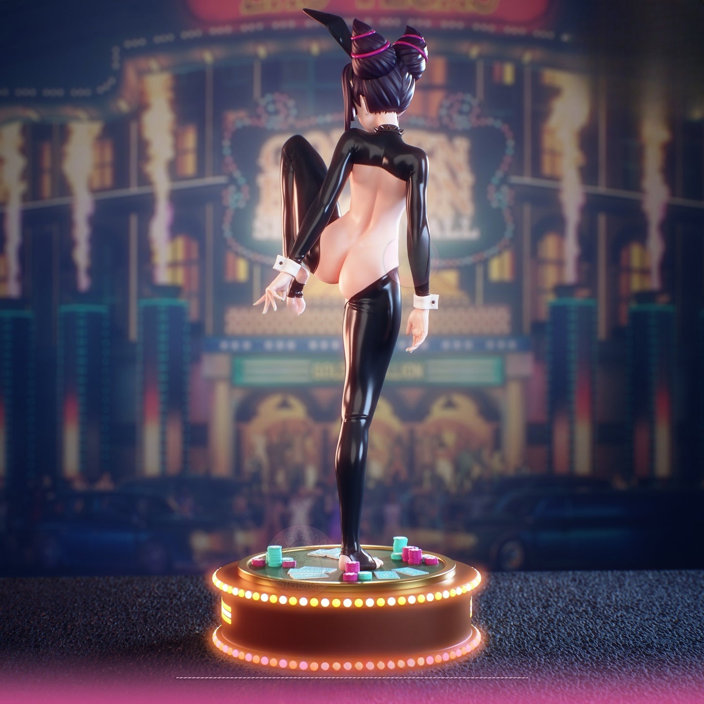 1672 Juri Han_Street Fighter NSFW - STL 3D Print Files