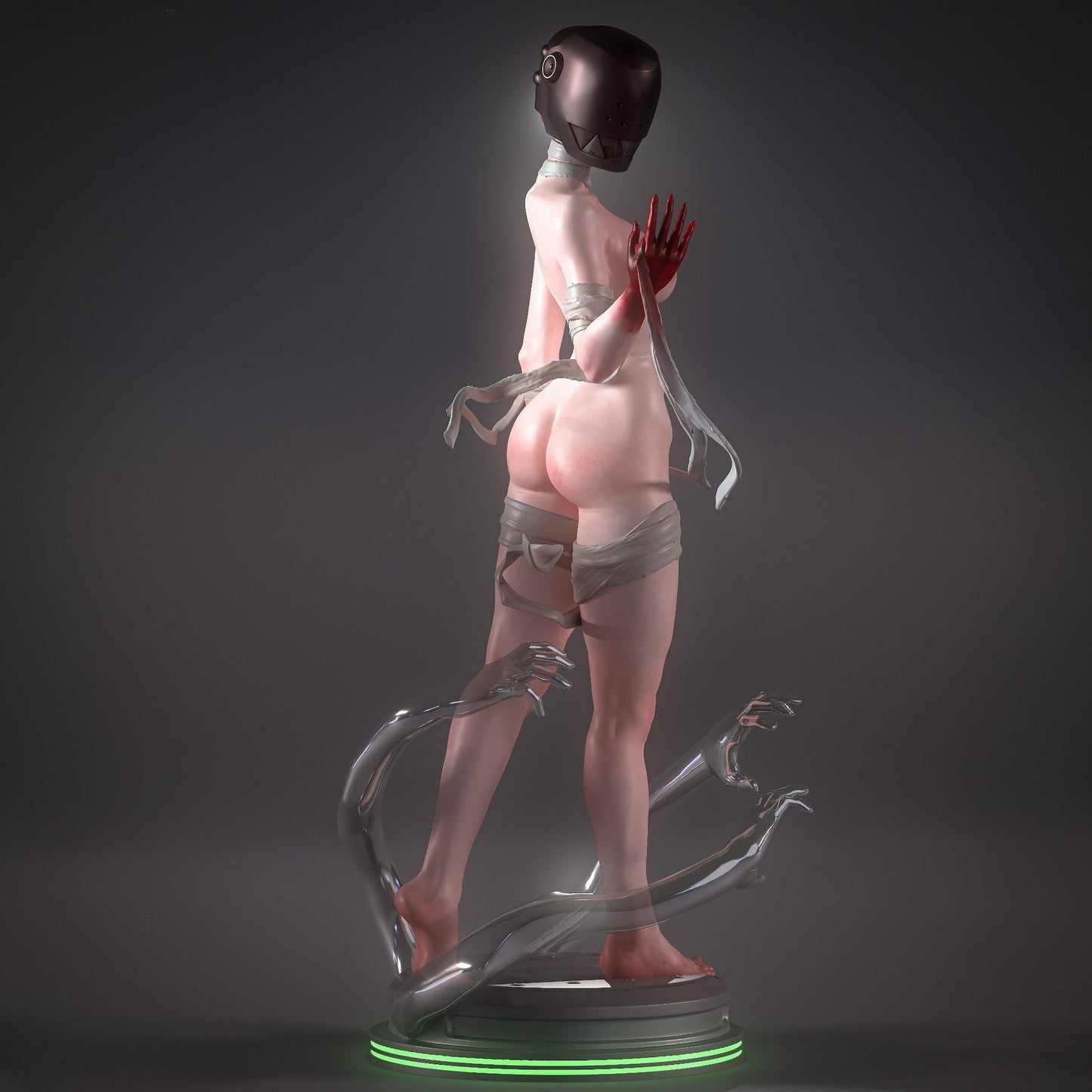 0749 Lucy Kaede NSFW - Elfen Lied (3538) - STL 3D Print Files