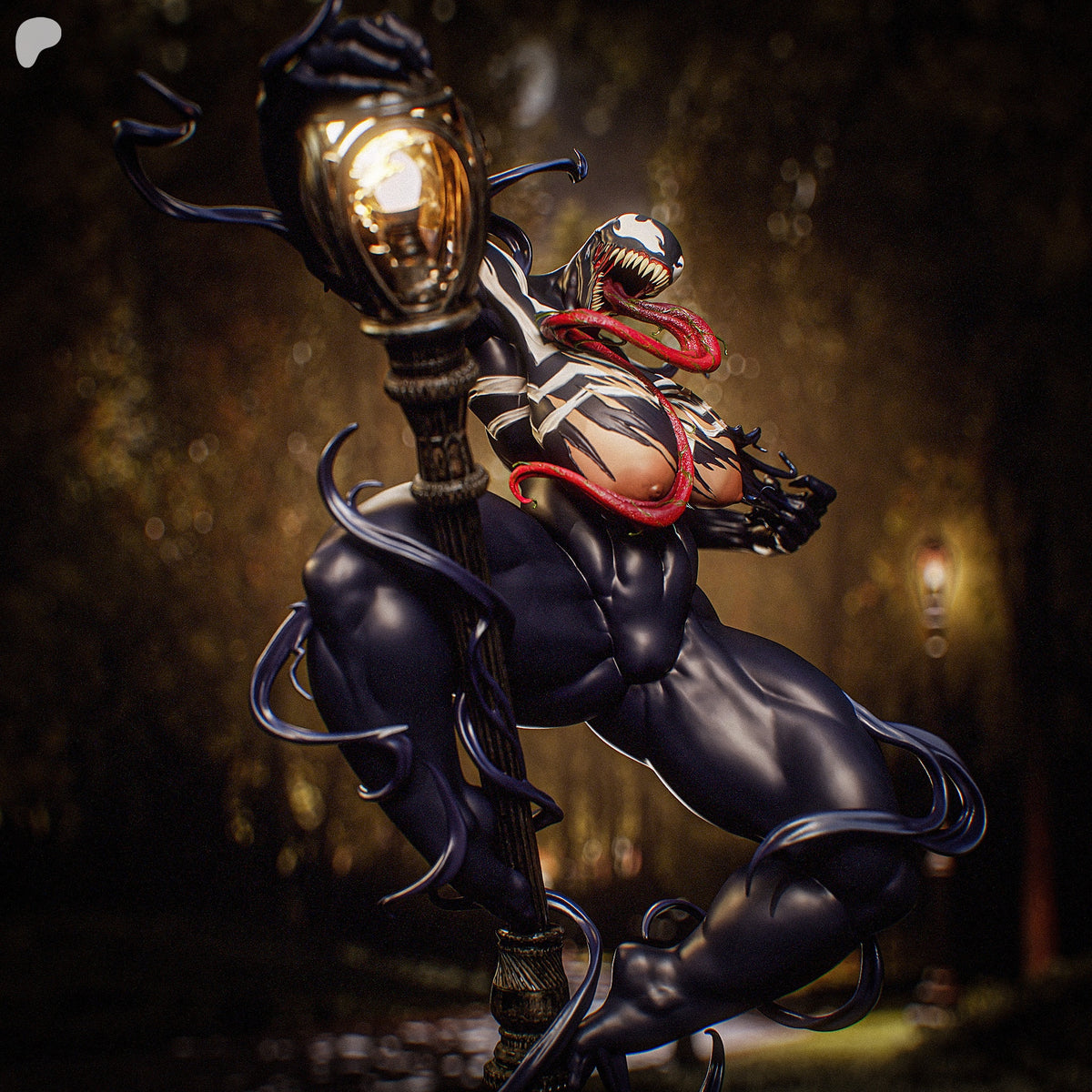 1742 SheVenom_Marvel NSFW - STL 3D Print Files