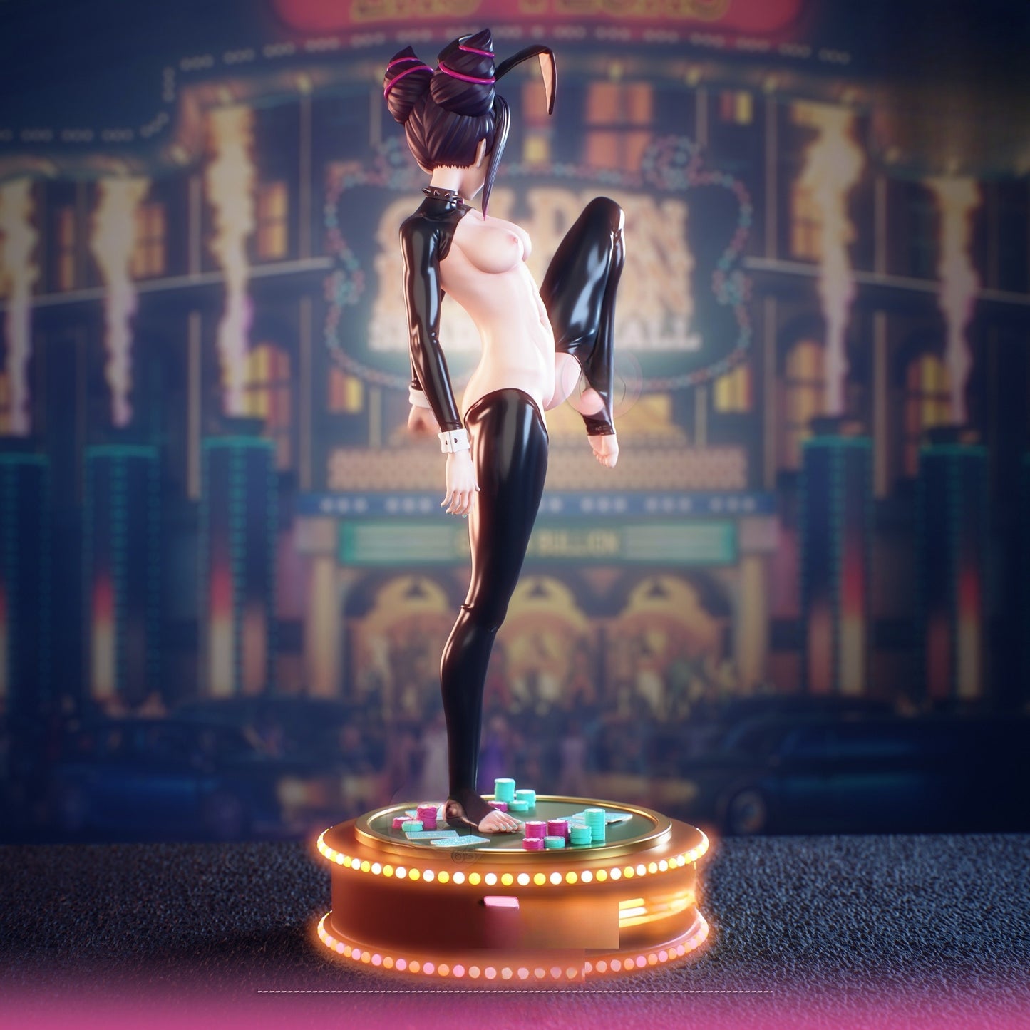1672 Juri Han_Street Fighter NSFW - STL 3D Print Files