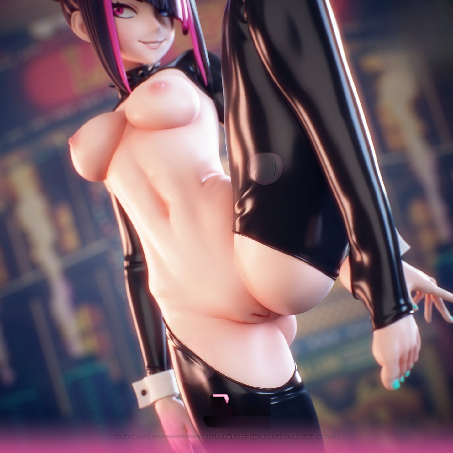 1672 Juri Han_Street Fighter NSFW - STL 3D Print Files