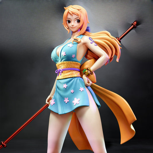 0815 One Piece_Nami - STL 3D Print Files