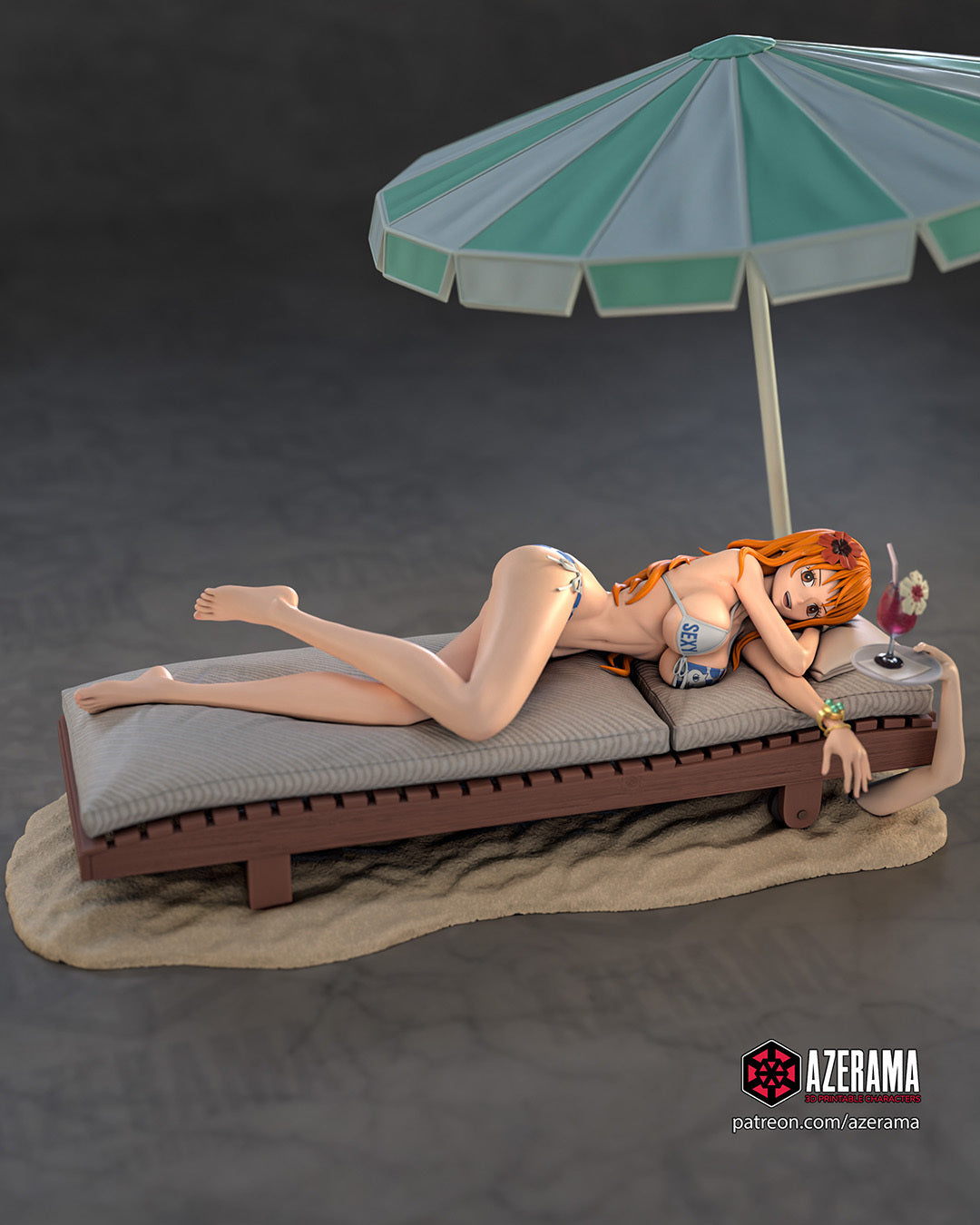 2105 Nami_One Piece NSFW - STL 3D Print Files