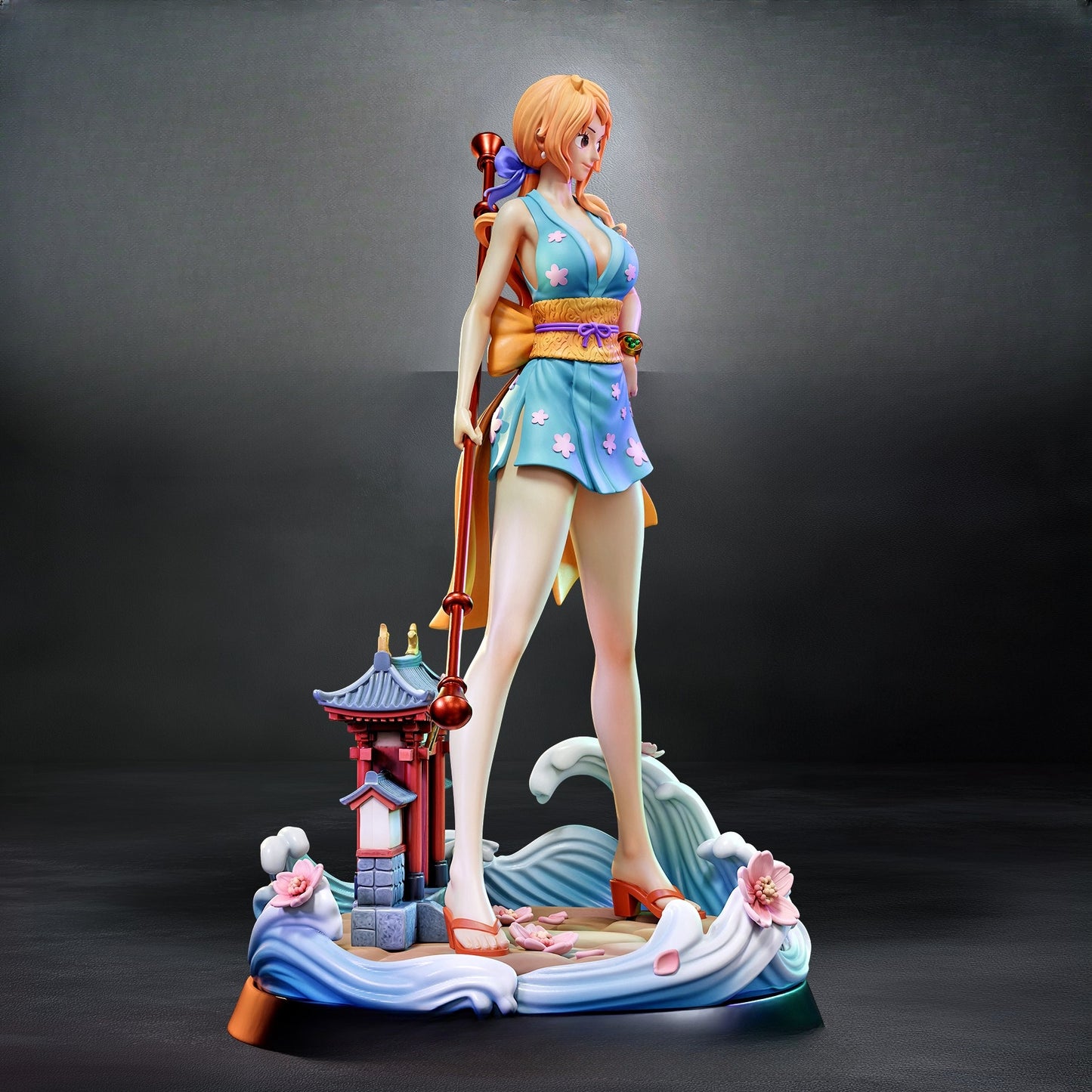 0815 One Piece_Nami - STL 3D Print Files