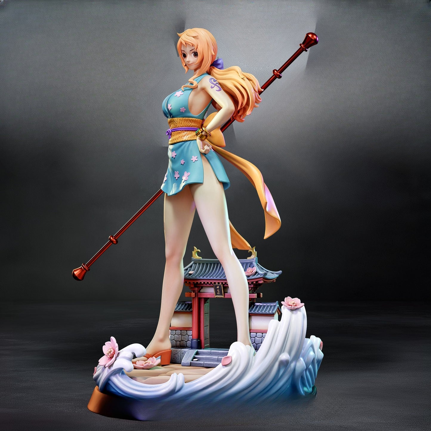 0815 One Piece_Nami - STL 3D Print Files
