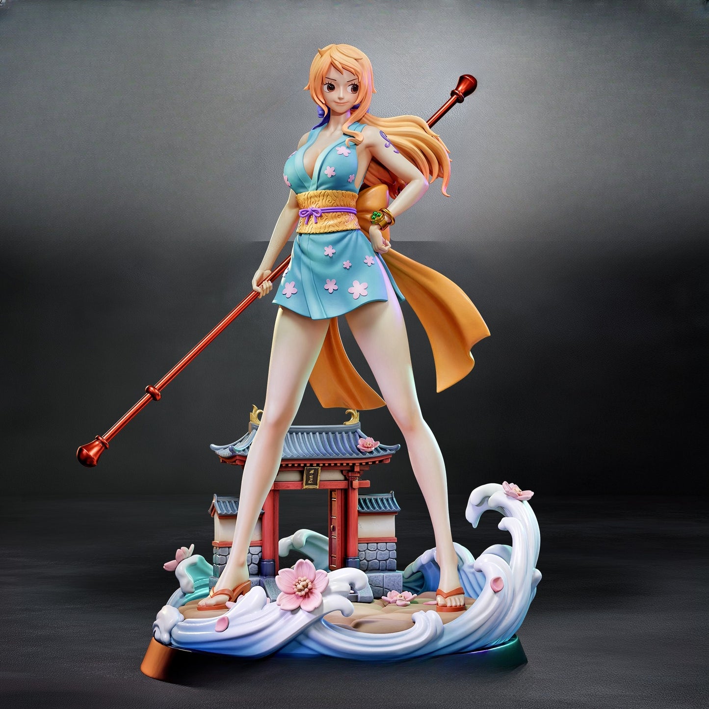 0815 One Piece_Nami - STL 3D Print Files