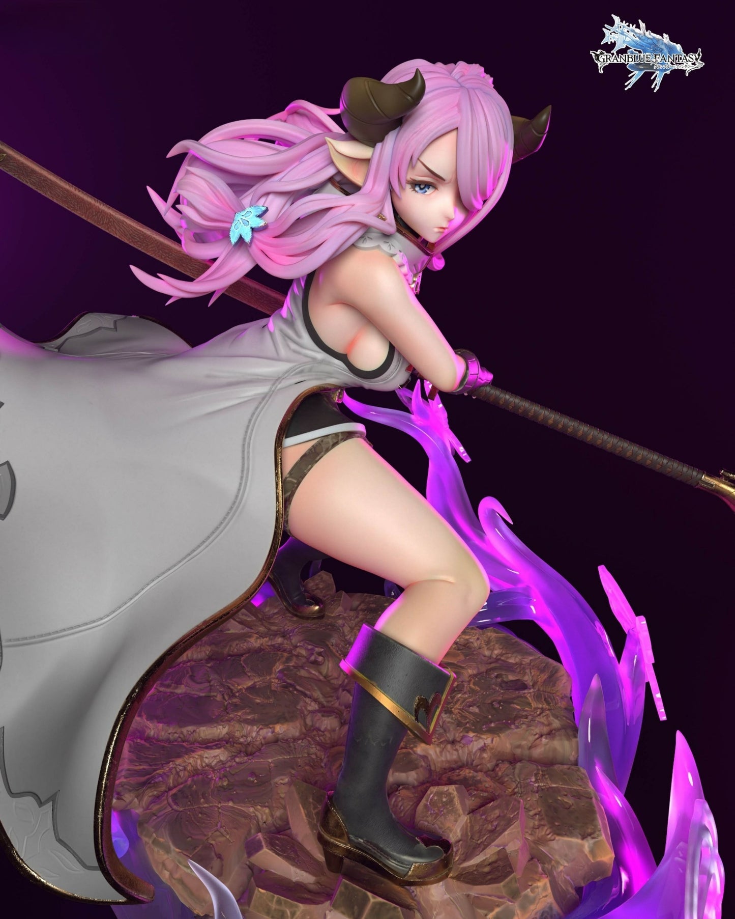 0924 Narmaya - Granblue Fantasy (2901) - STL 3D Print Files