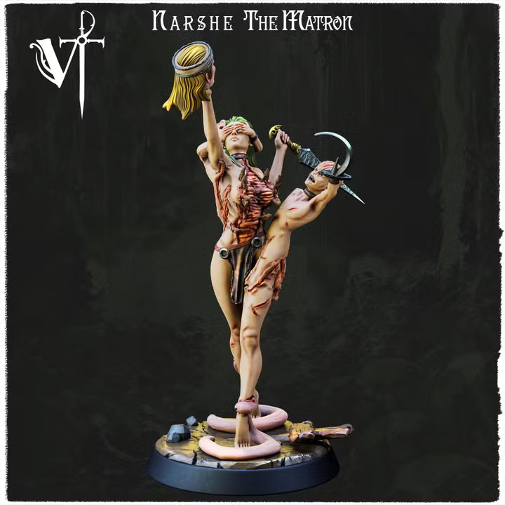 1972 Narshe The Matron_Miniatures - STL 3D Print Files