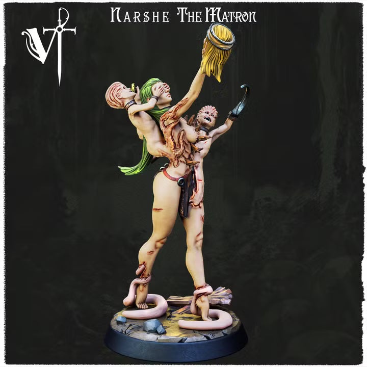 1972 Narshe The Matron_Miniatures - STL 3D Print Files