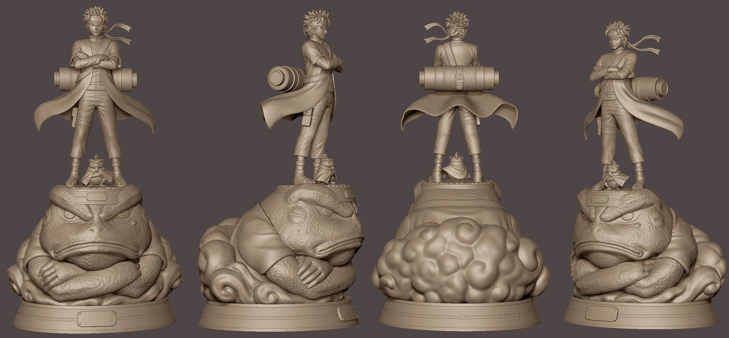 0222 Naruto Modo Sabio - STL 3D Print Files